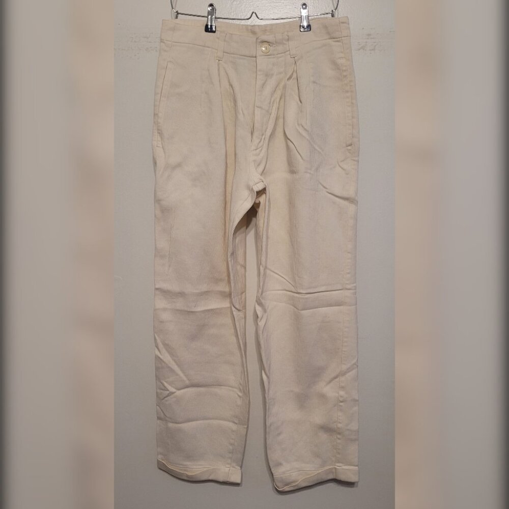 White Corduroy Pants